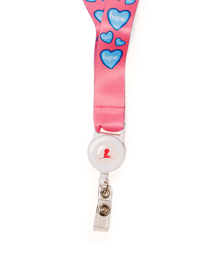 Primary image Patient Art Hopeful Heart Lanyard - Victoria